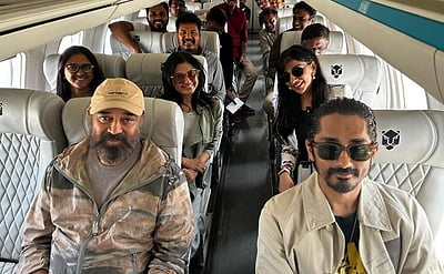 சேனாதிபதியின் படை... இந்தியன் - 2 புரோமோஷன்! 